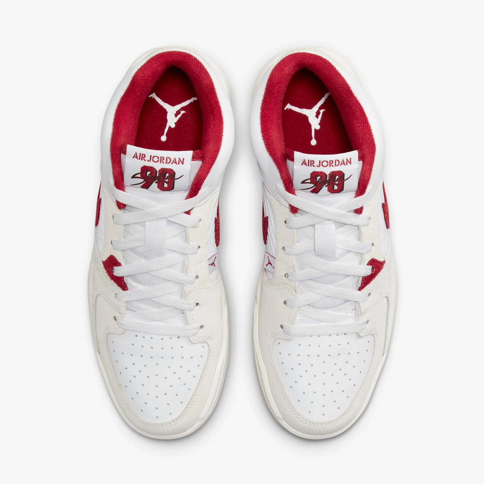 Nike Air Jordan Stadium 90 White Sail University Red DX4397-106