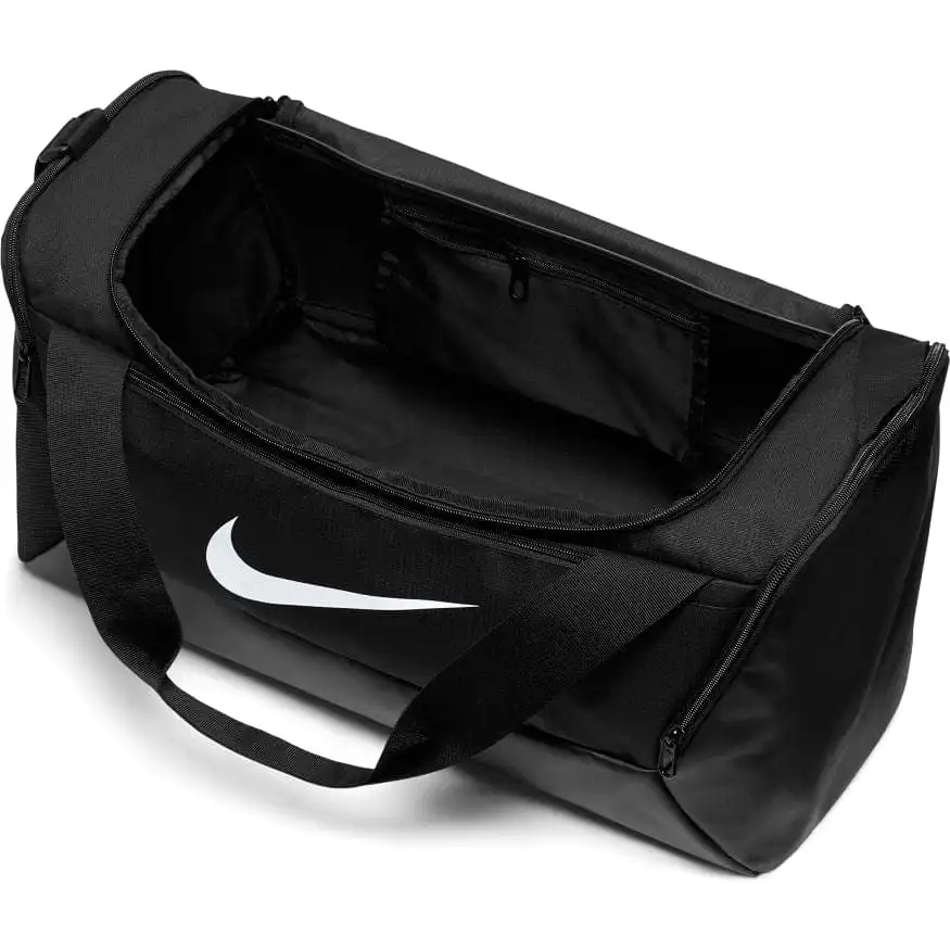 NIKE BRASILIA 9.5 TRAINING BLACK DUFFEL BAG (SMALL, 41L)