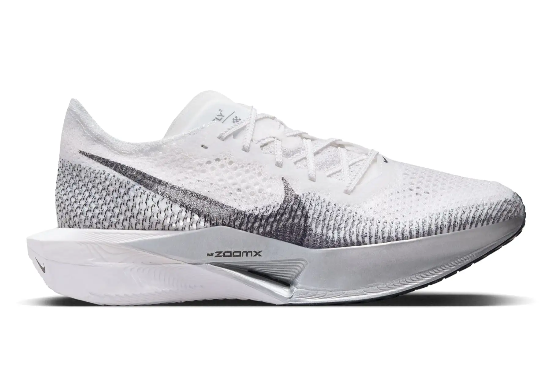 Nike Zoomx Vaporfly Next% 3 - White/ DK Smoke Grey (Mens)