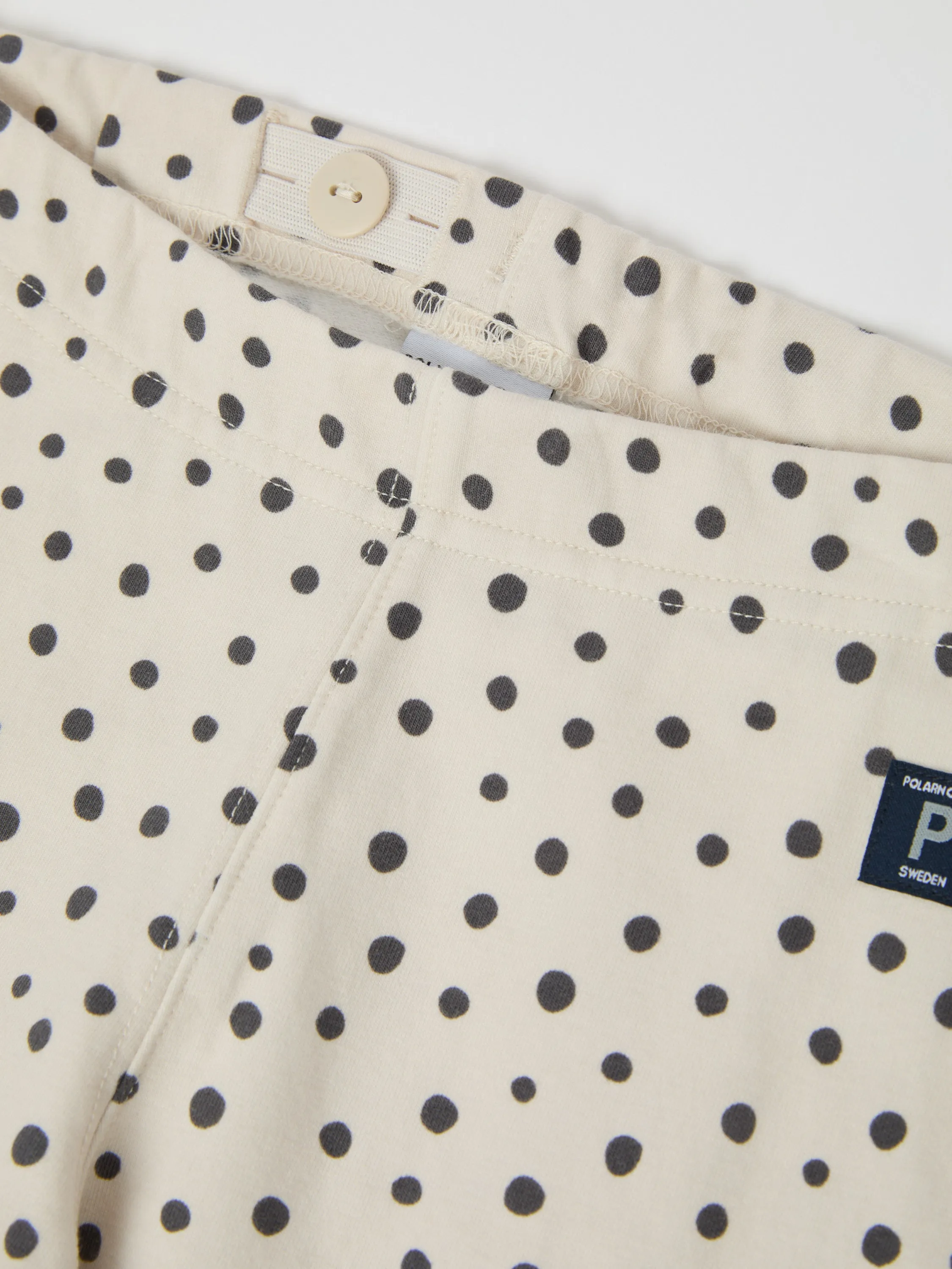 Polka Dot Print Kids Leggings