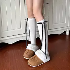 Ribbon Long Socks