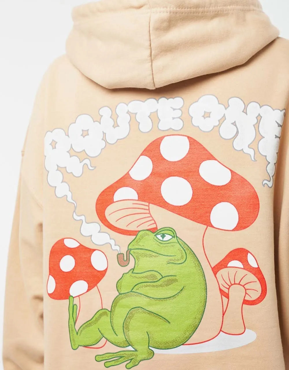 Route One Toadally Chill Pullover Hoodie - Nude