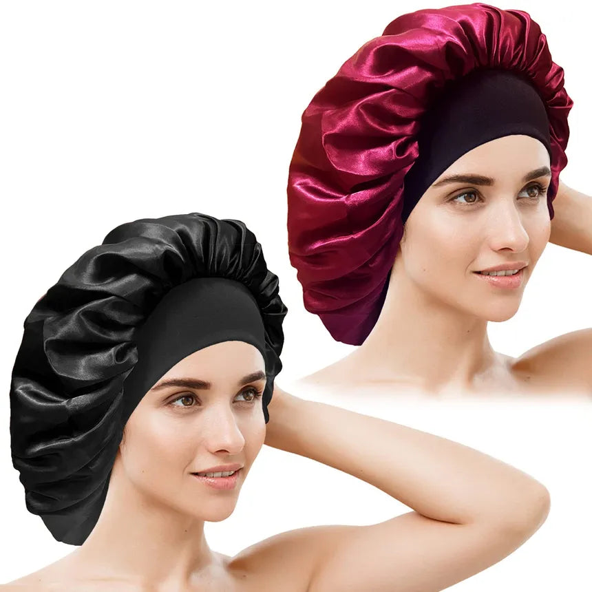 Satin Silk Bonnet Hat