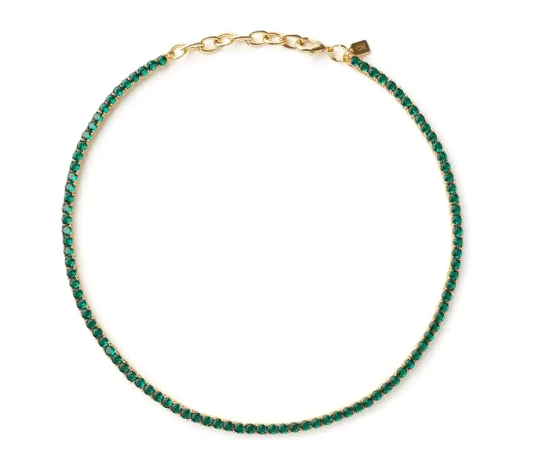 Serena Necklace, Emerald