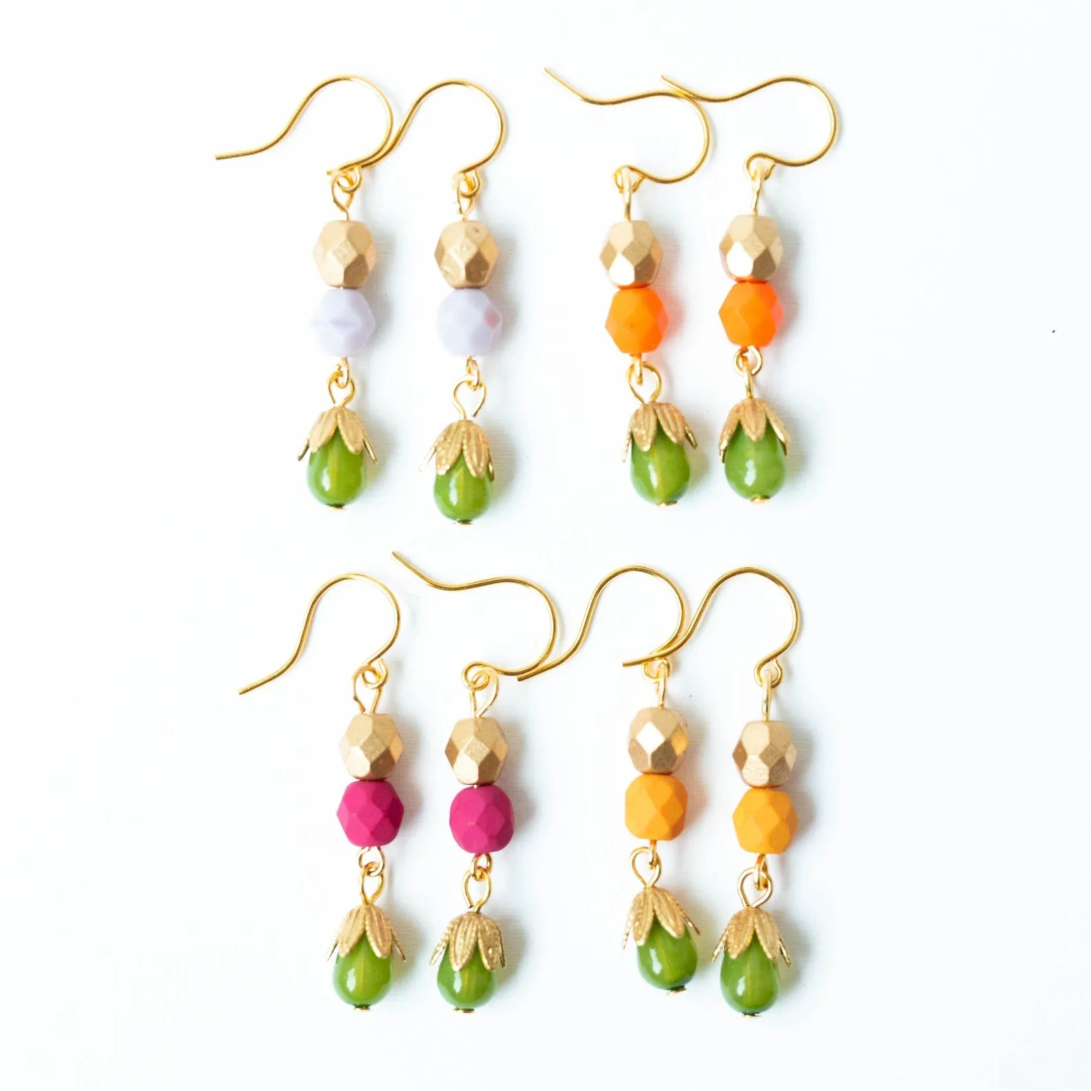 Small Bead Earrings