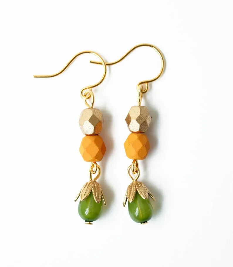 Small Bead Earrings