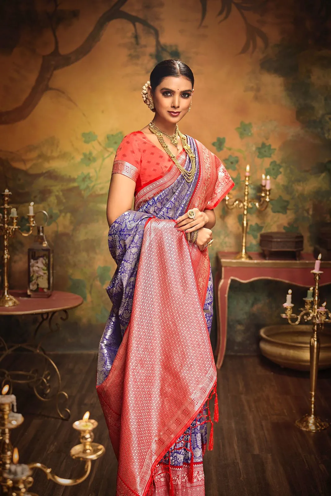 Sumangala  , New Banarasi Soft Silk Woven Saree for Women-SATYA001BSC