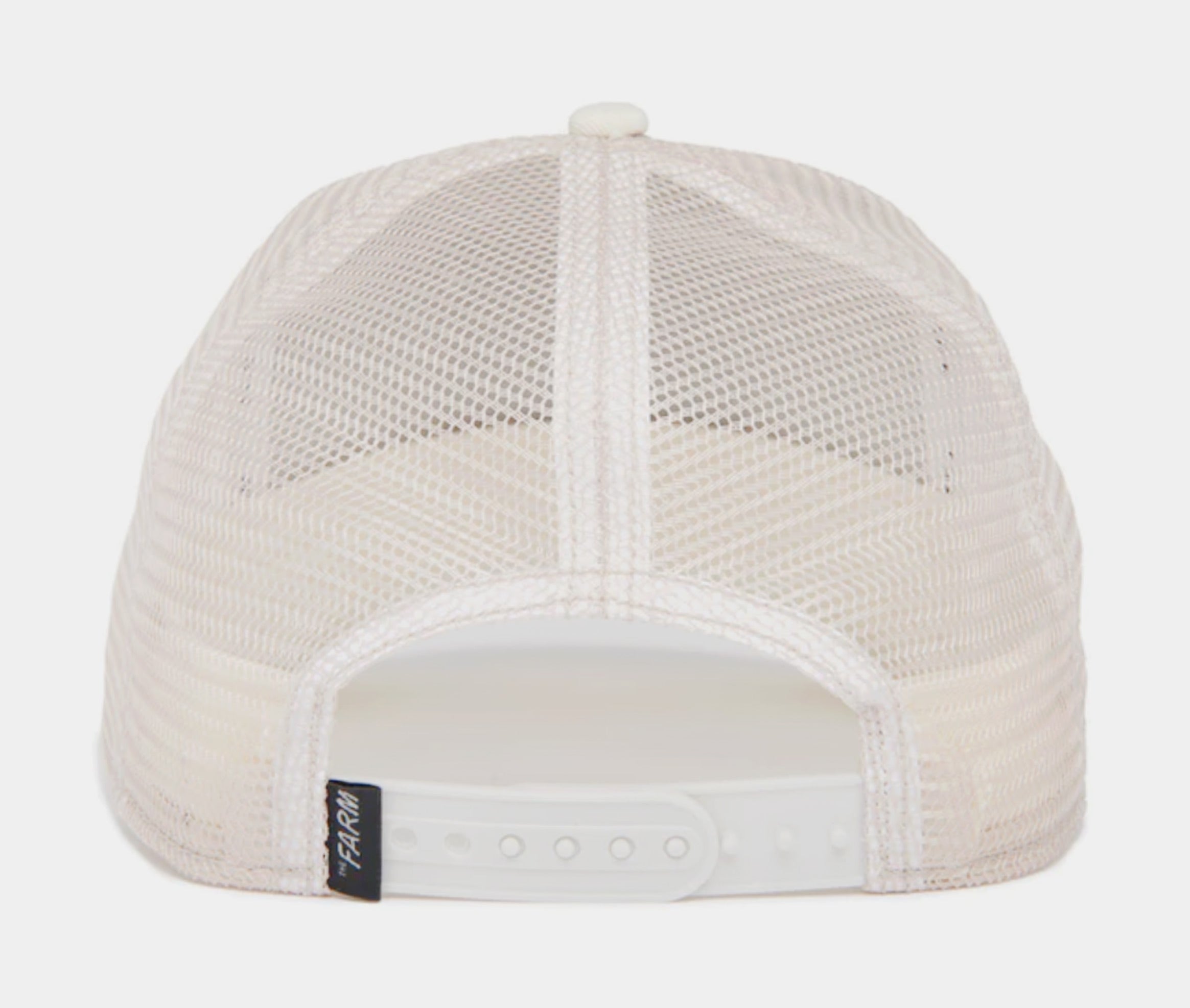 The Cock 14x14 Trucker Mens Hat (White)