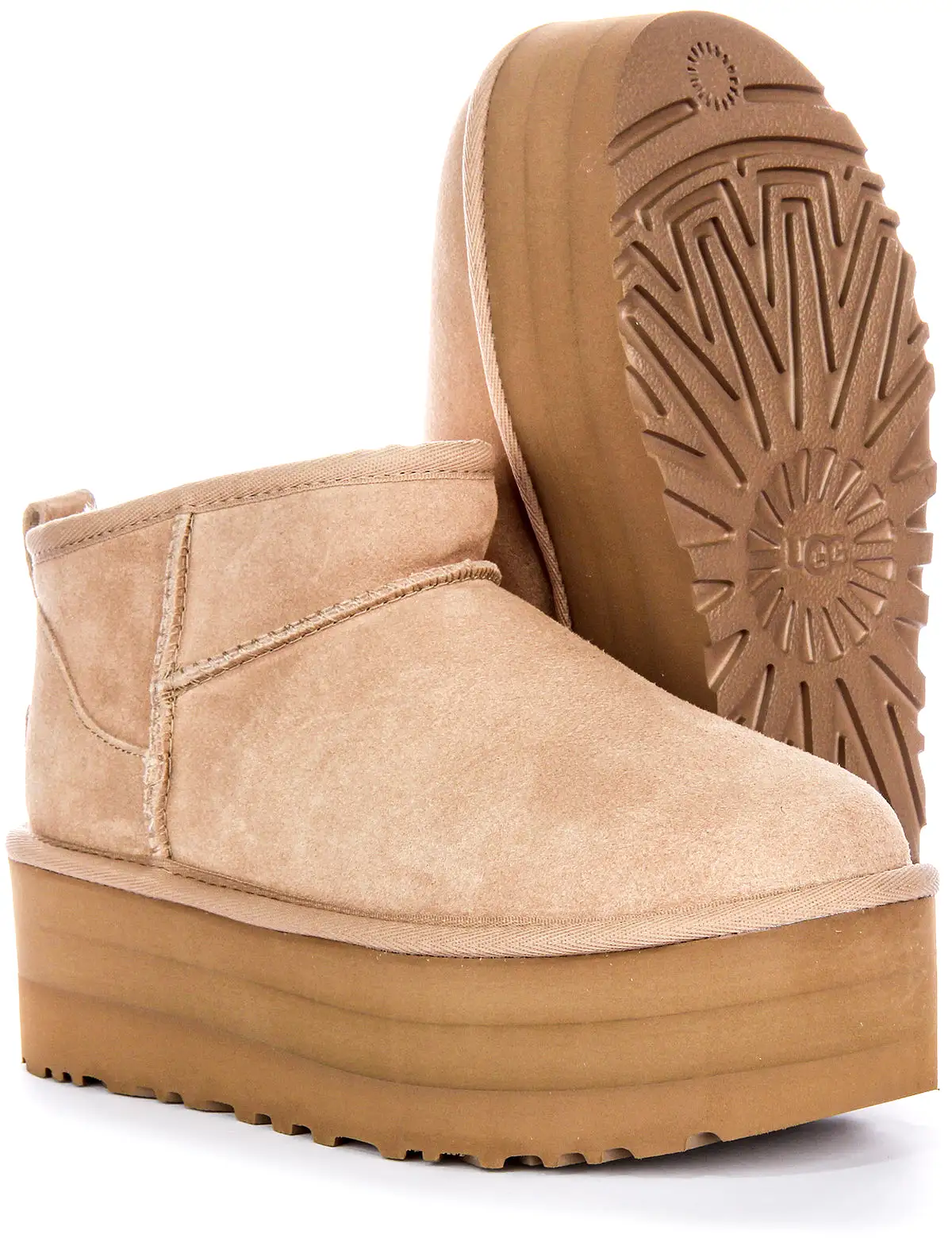 Ugg Australia Clas Ultra Mini In Sand For Women