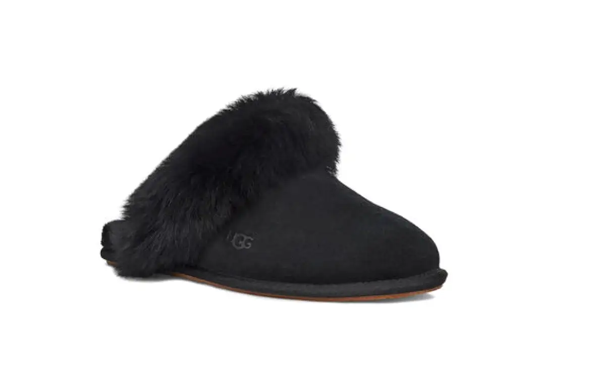 Ugg Scuff Sis Black Slippers