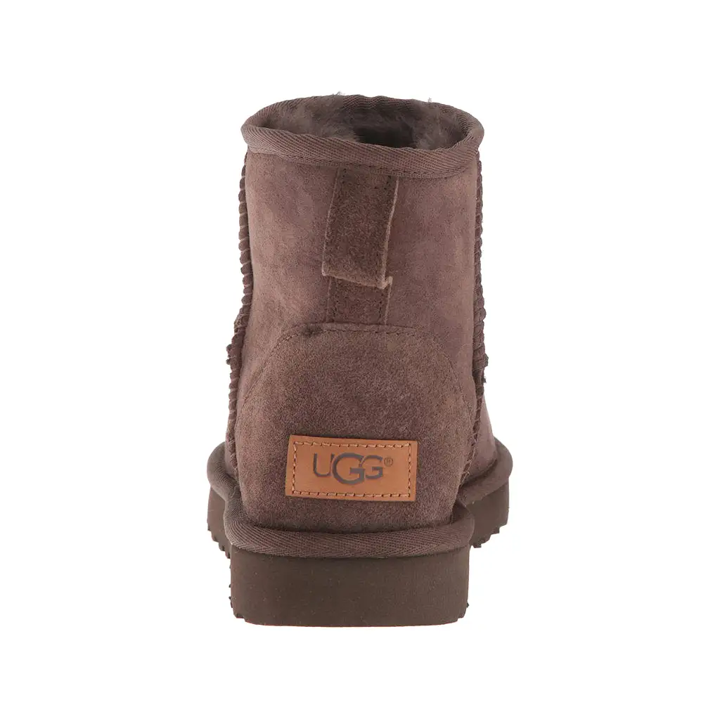 Ugg Womens Boots Classic Mini II Casual Pull-On Ankle Suede - UK 5