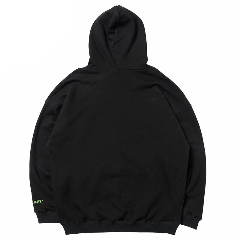 UNTP Caterpillar Skeleton Pullover Hoodie