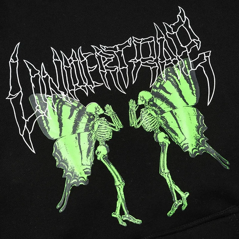 UNTP Caterpillar Skeleton Pullover Hoodie