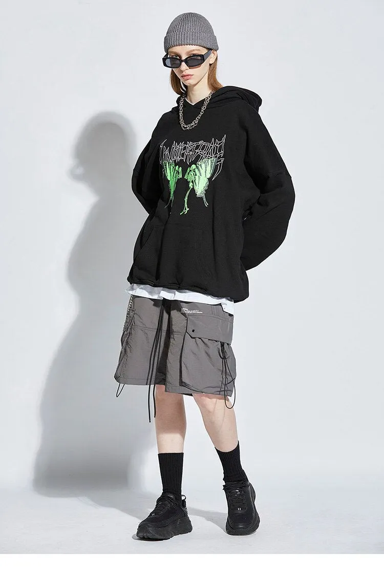 UNTP Caterpillar Skeleton Pullover Hoodie