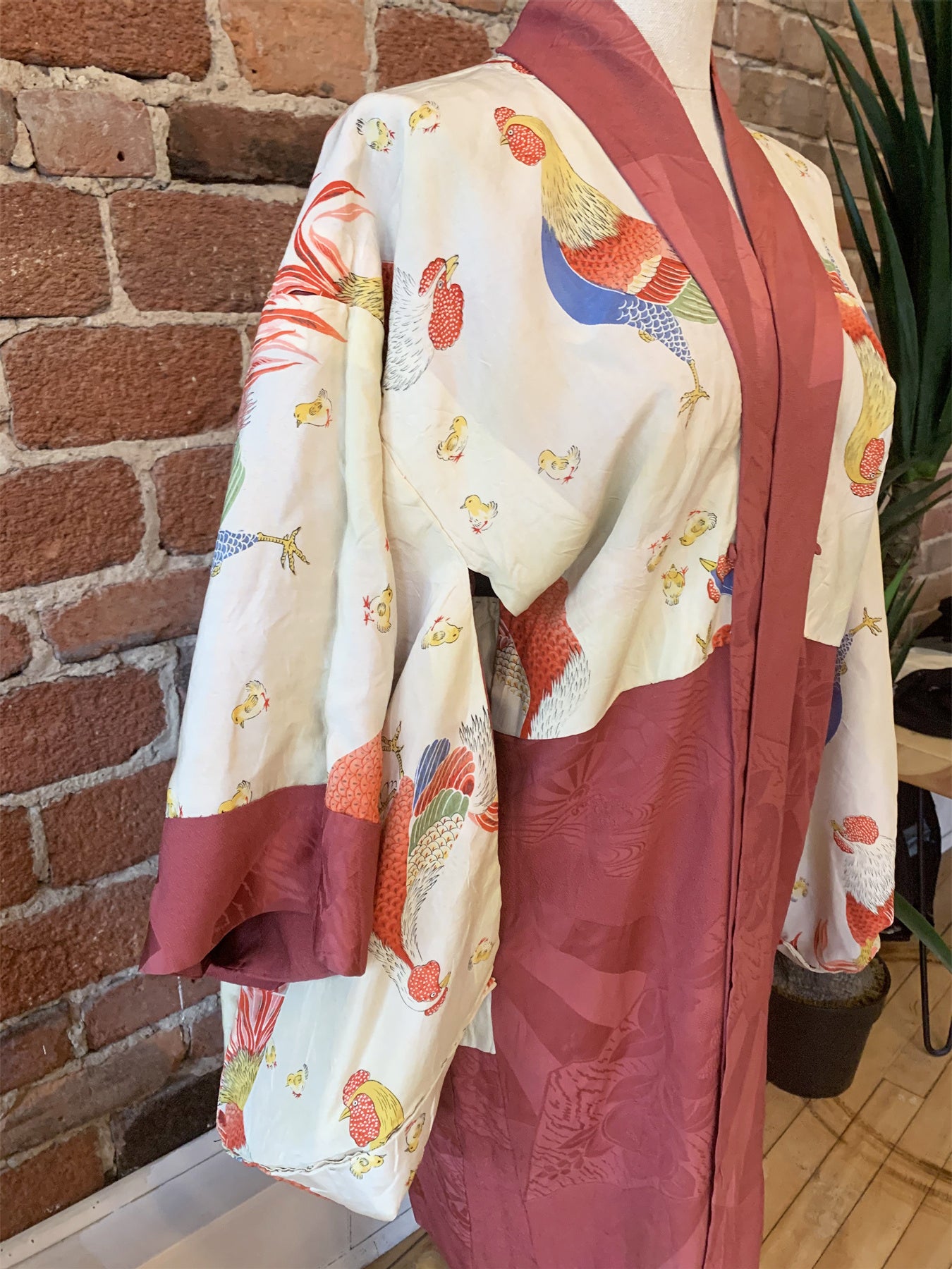 Vintage Haori/Kimono Floral 1970s