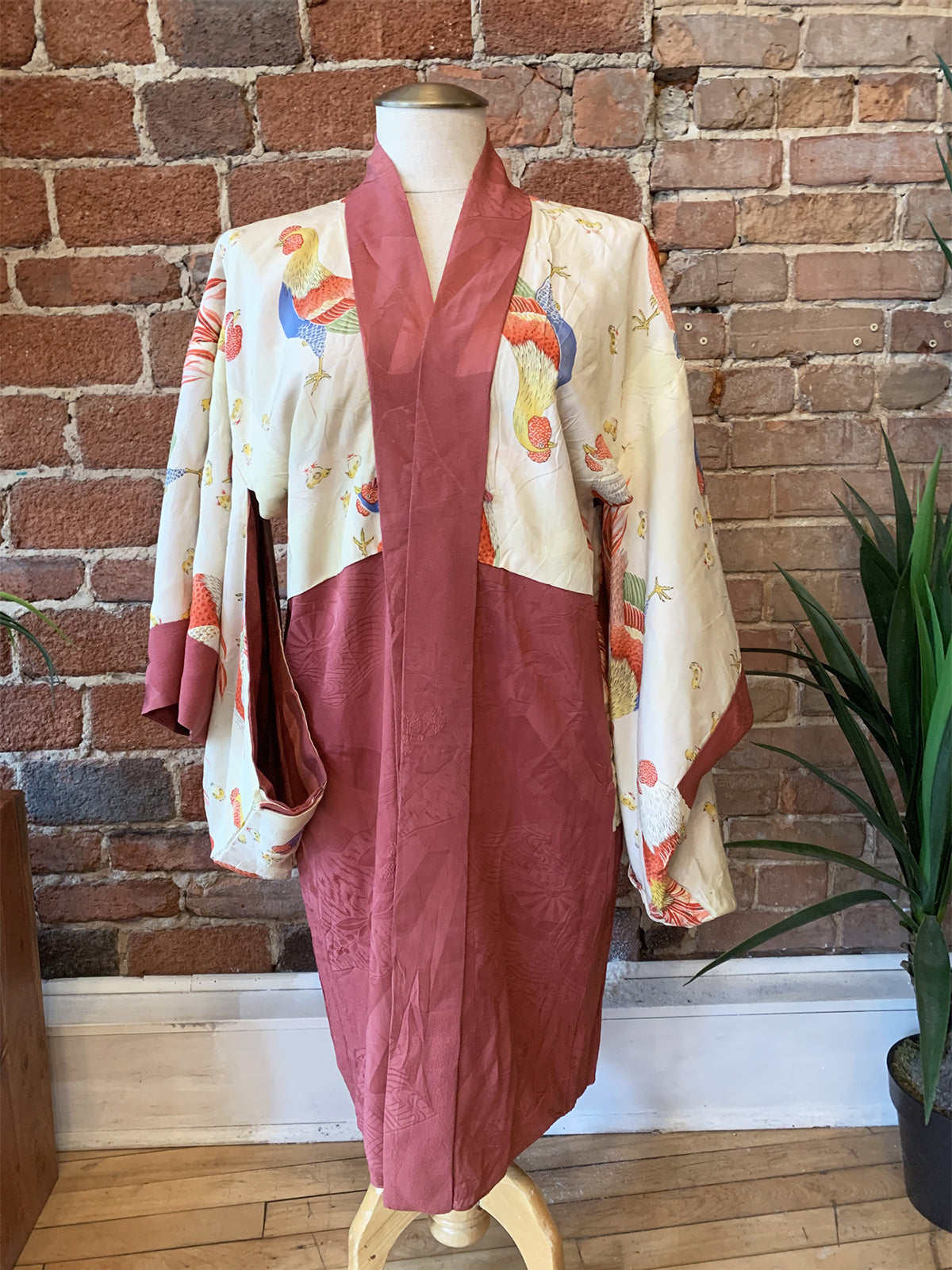 Vintage Haori/Kimono Floral 1970s